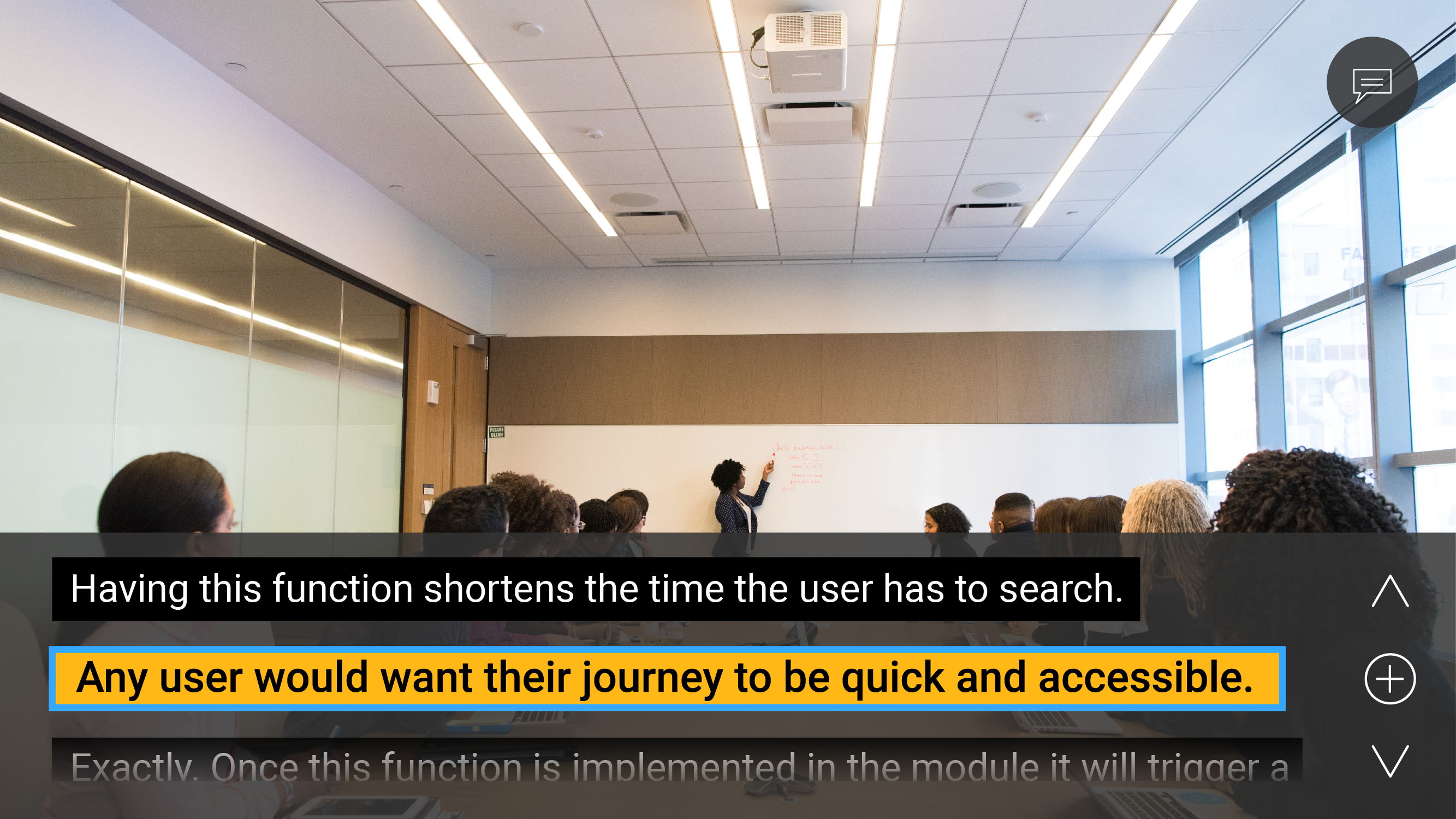 Captioning Sample II