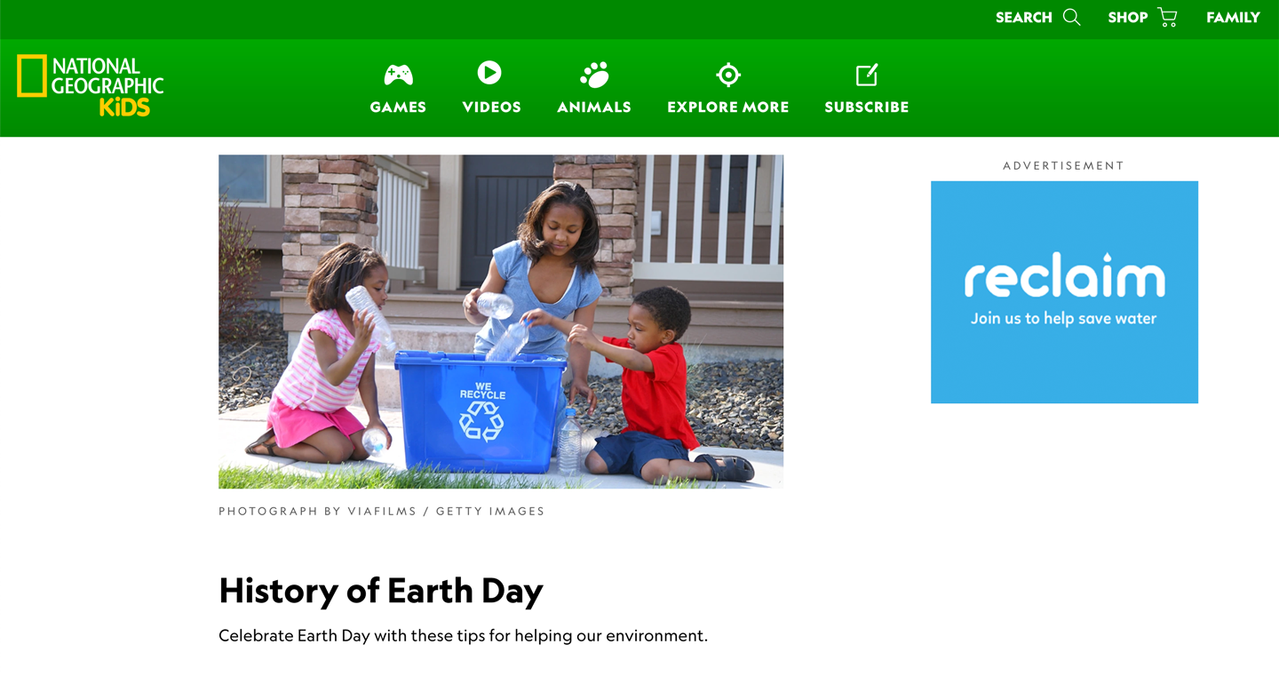 Web Banner Example