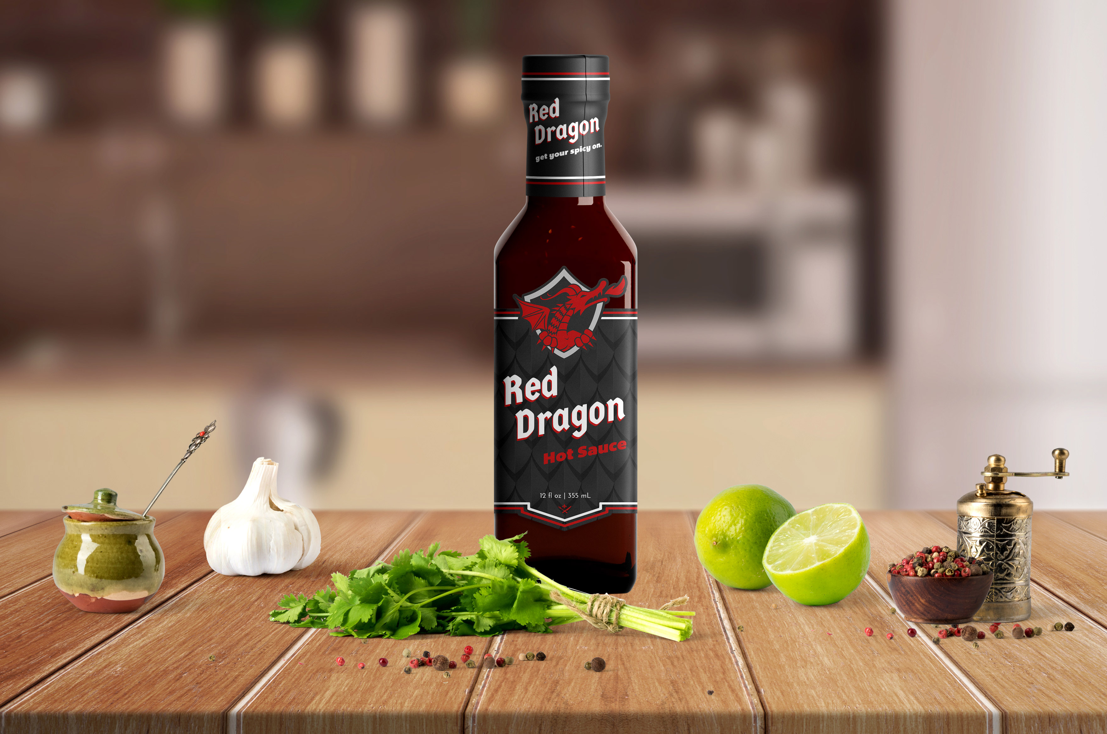 Red Dragon Kitchen Scene