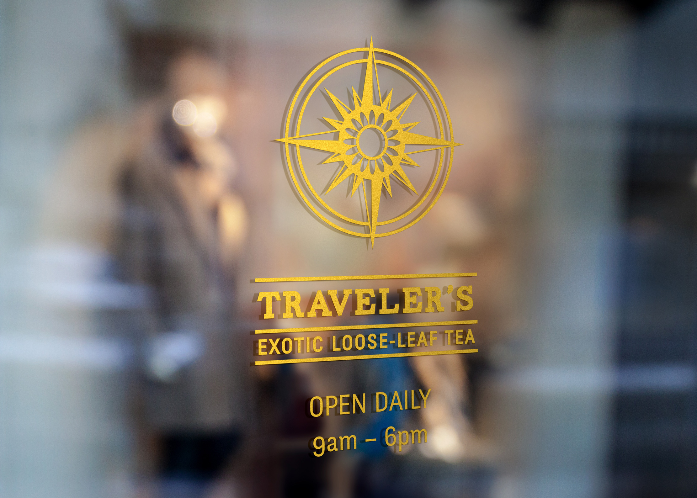 Traveler's Tea Front Door