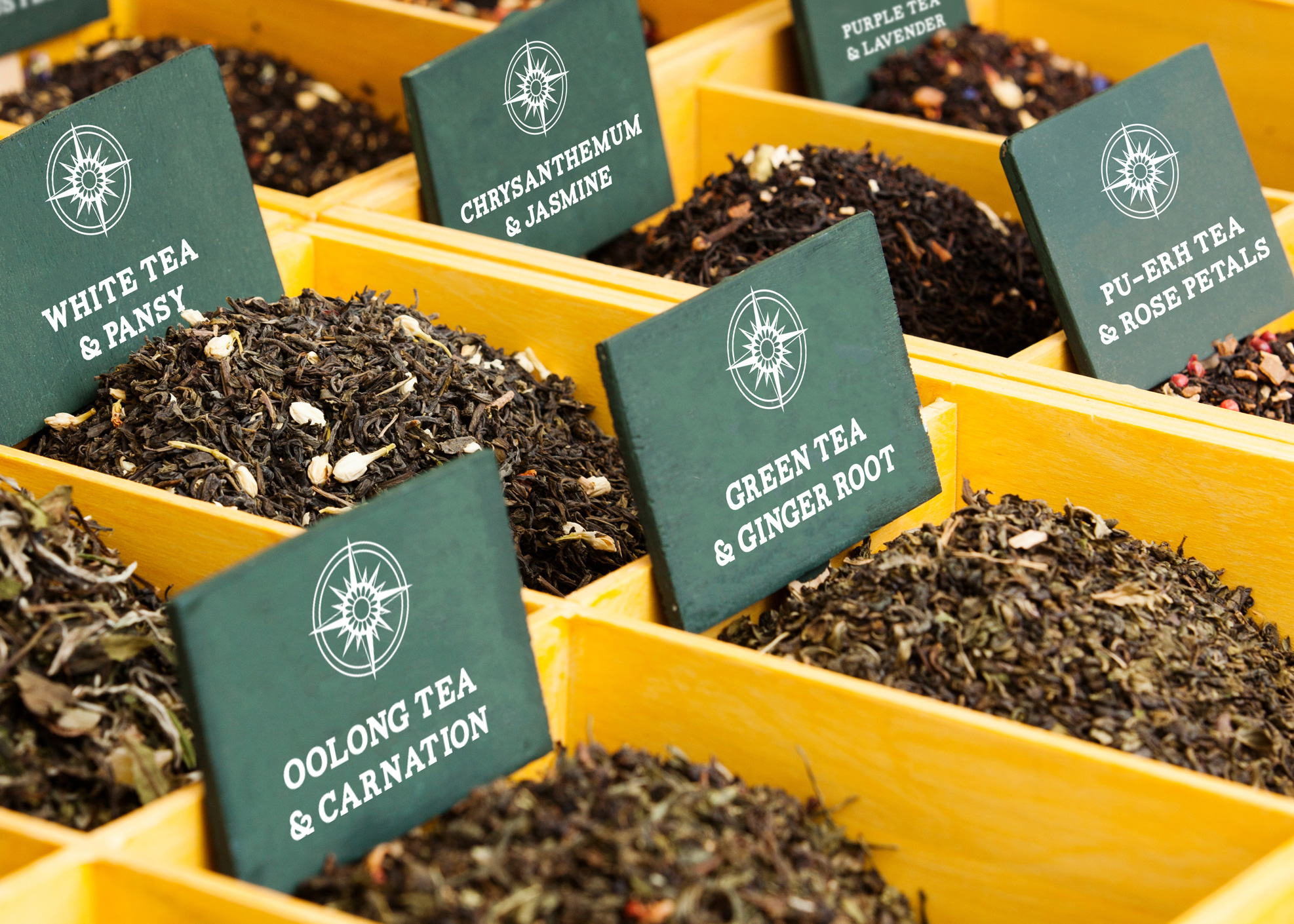 Traveler's Tea POS Display