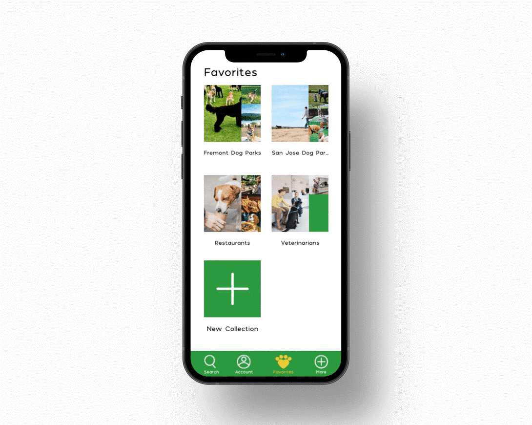 Waggle App Favorites Demo